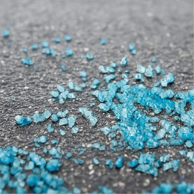 Snow Joe Crystal Blue Snow & Ice Melter, Heat-Generating Crystals, 50 Lb Bag - Fast-Acting Commercial Deicer and Remover for Concrete, Driveway, Sidewalk, and Outdoor Spaces