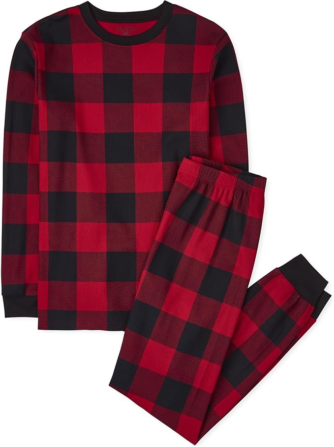 The Children's Place Kids' Holiday Long Sleeve Pajamas