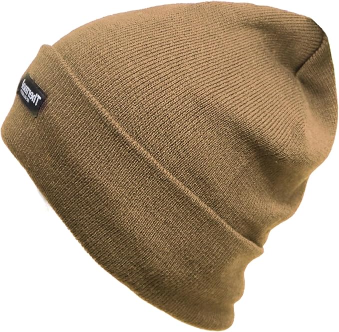 McGuire Gear Thermal Insulated Beanie, Water Resistant Watch Cap with 40 Gram Insulation, Lightweight Warm Winter Hat