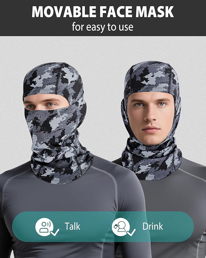 Balaclava Ski Mask for Men Winter Face Mask Breathable & Thermal Winter Balaclava Women for Cold Weather Outdoor
