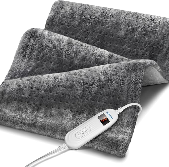 RENPHO Heating Pad for Back Pain & Cramps Relief, Extra Large Heating Pads for Full Body 20"x24", Mothers Day Gifts for Mom & Birthday Gifts for Women Men, Hsa Store Eligible Items, ETL Certified