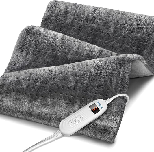 RENPHO Heating Pad for Back Pain & Cramps Relief, Extra Large Heating Pads for Full Body 20"x24", Mothers Day Gifts for Mom & Birthday Gifts for Women Men, Hsa Store Eligible Items, ETL Certified