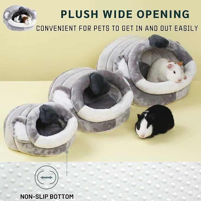 JanYoo Warmer Hedgehog Supplies Toys House Cage Accessories Bed Sleeping Bag (L,Koala)