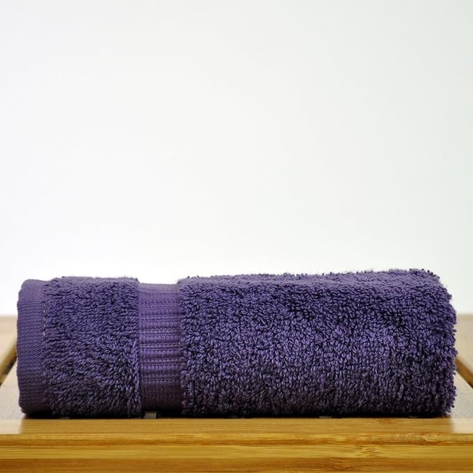Luxury Hotel & Spa Collection Highly Absorbent, quick dry 100% Turkish Cotton 700 GSM, Eco friendly Towel, For Bathroom, Gymand Kitchen Dobby Border Soft Towel Set (Mix Color, Wash Cloths - Set of 12)