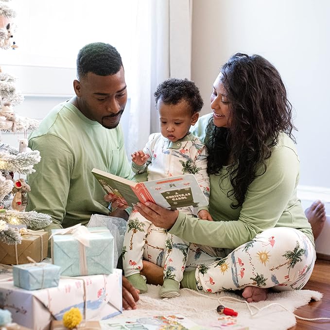 Burt's Bees Baby Baby Family Jammies Matching Holiday Organic Cotton Pajamas