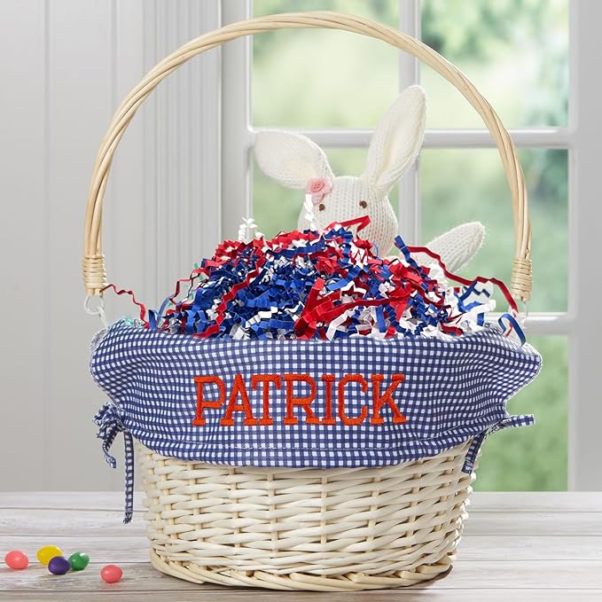 Red Blue White Crinkle Cut Paper Shred Filler, 2 LB Basket Filler Shredded Paper, Confetti Stuffing for Basket Filling, Independence Day, Fourth of July DIY Gift Wrapping, Stuffer Party Supplies