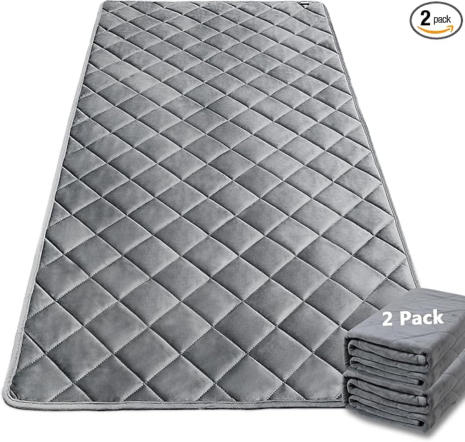 Guinea Pig Fleece Bedding, 49"x24" Cage Liner 2 Pack for Midwest Cage | Washable Bedding, Super Absorbent, Non-Slip, Waterproof Reusable Rabbit Mat, Machine Washable, Small Animal Cage Accessory