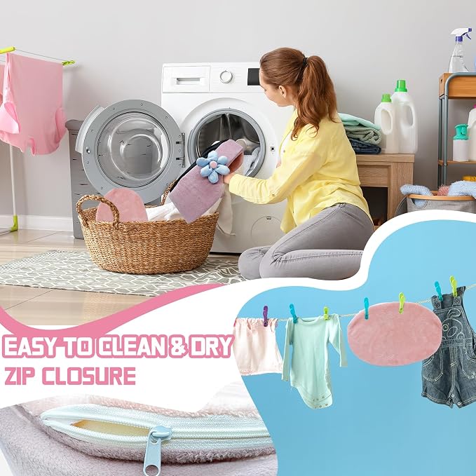 Bunny Bed, Rabbit Beds, Comfortable Guinea Pig Bed with Removable Mat, Washable Rabbit Couch, Suitable for Chinchilla, Hedgehog, Ferret (Pink)