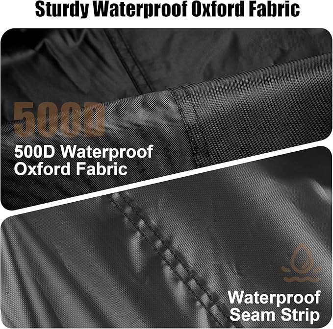 Kasla Storage Cabinet Cover, Outdoor Chest Storage Waterproof Cover, Weatherproof Cabinets Covers for Kitchen Patio Garden Backyard - 40"Lx24"Wx32"H