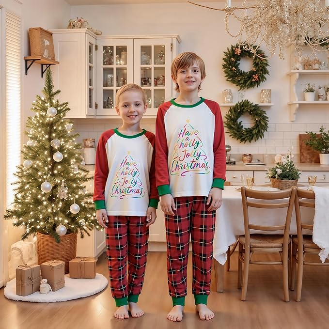 2024 Family Matching Pajamas Sets - Christmas Pjs Sleepwear Outfits for Holiday & Xmas Party