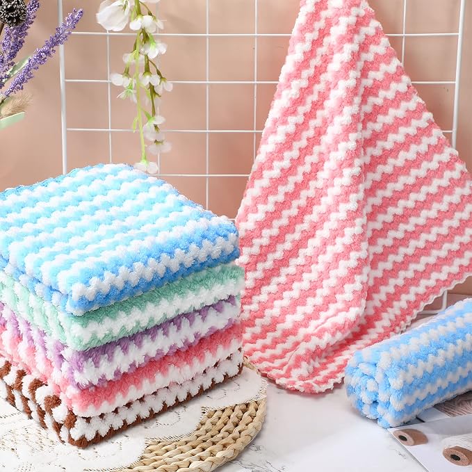 Moukeren 20pcs Guinea Pig Blankets, 16 x 24 Inch, Waffle Style, Multicolor | Washable Reusable Bedding Pads for Small Animals, Soft Absorbent Mats for Guinea Pig, Rabbit, Hamster, Hedgehog & Chinchilla