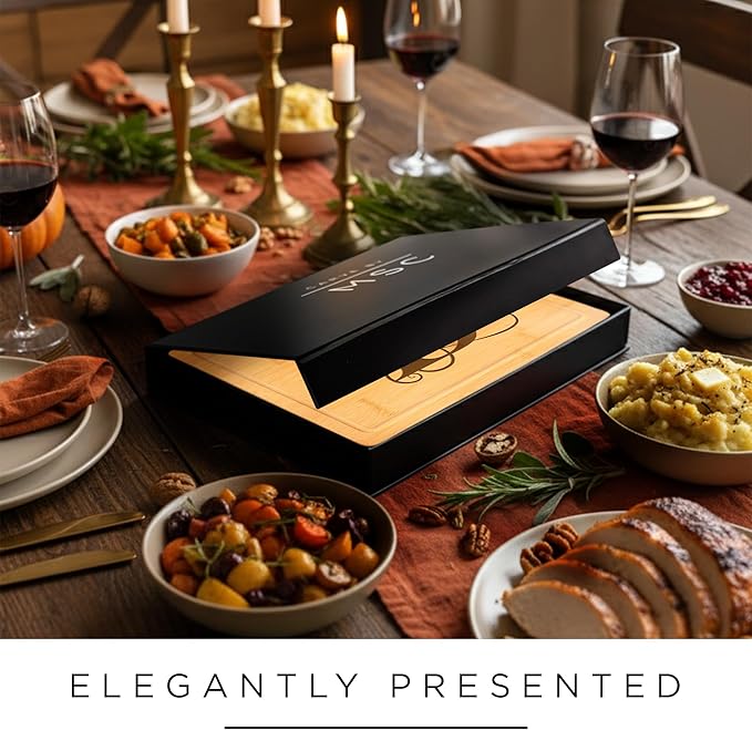 Personalized Cutting Board, Custom Engraved Bamboo Wood Cutting Boards, Customized Name and Monogram Charcuterie Board, Christmas, Housewarming Gift, Multiple Sizes, Engraved in USA by My Sign Center