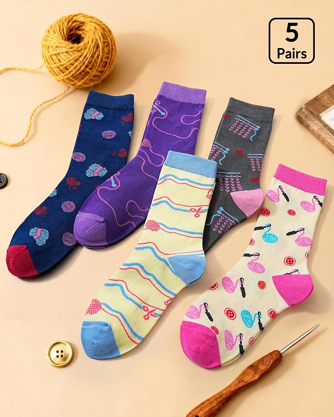 Jeasona Women's Cute Socks Fun Gifts for Wife Mom Daughter Girlfriend | Funny Gifts as Birthday Christmas Anniversary Mother’s Day