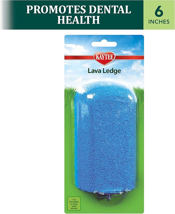 Kaytee Lava Ledge for Attaching to Small Pet Animal Wire Habitats (Pack of 2)