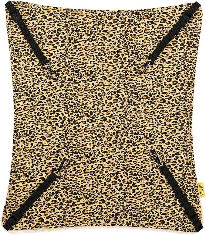 Cat Hammock for Cage Crate, 20"x18", Holds 30lb for Ferret & Kitten | Adjustable Soft