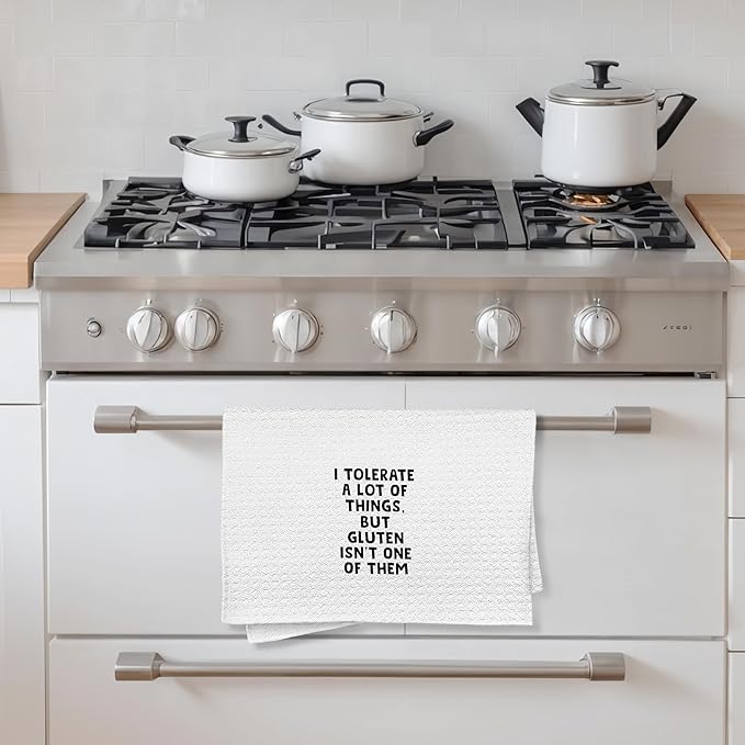 Funny Dish Towels with Saying, Tea Towels Hand Towels for Kitchen Gifts and Decor, 16x24 Inch