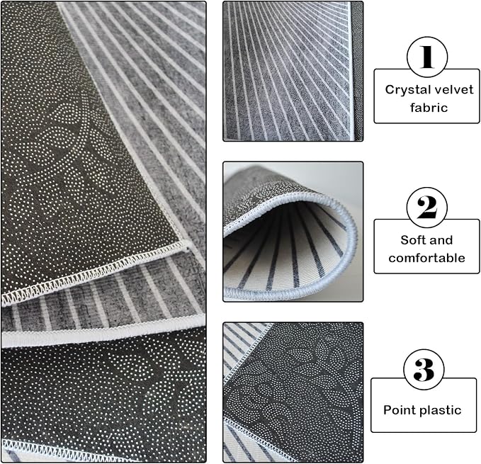 kathson 78.7×39.4in Extra Large Rabbit Cage Liner,Washable Bunny Floor Mat Reusable Non Slip Pet Playpen Mat for Hamster Chinchilla Cat Dog Guinea Pig