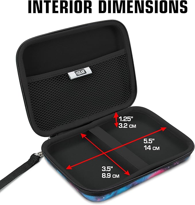 USA Gear Portable WiFi Hotspot for Travel Carrying Case - Internet Booster Case with Wrist Strap Compatible with 4G LTE Wi-Fi Mobile Hotspots from Verizon Orbic, Netgear, Huawei, GlocalMe - Galaxy