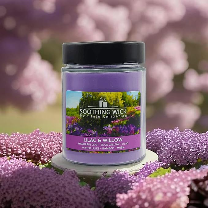 Luxury Scented Candle Gift Set – 6 Hand-Poured 9oz Soy Blend Candles | Made-to-Order with Custom Scents | Long-Lasting Aromatherapy for Home | Elegant Gift for Women, Birthday, Housewarming, Self-Care