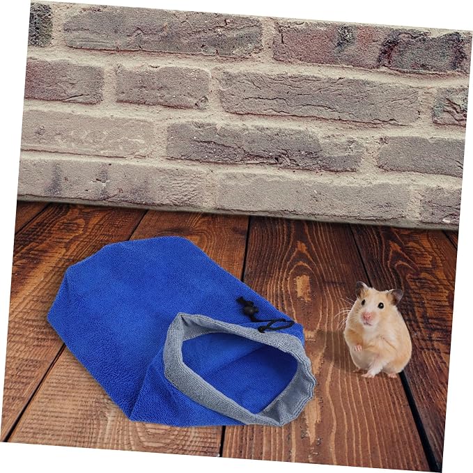 POPETPOP Ferret Small Pet Bath Towel Fast Absorption Comfortable Easy to Pet Grooming Towel