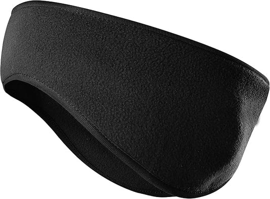 JOEYOUNG Fleece Ear Warmers for Men Women Kids - Winter Headband Ear Muffs Ear Covers for Cold Weather Running Cycling Ski