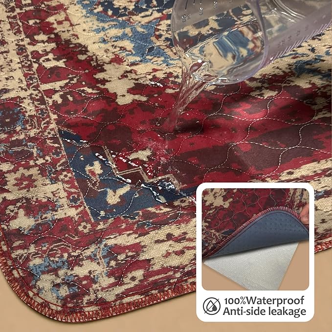 Tapete Higiênico Lavável e Reutilizável para Cães, 36x48 Polegadas, 2 Unidades