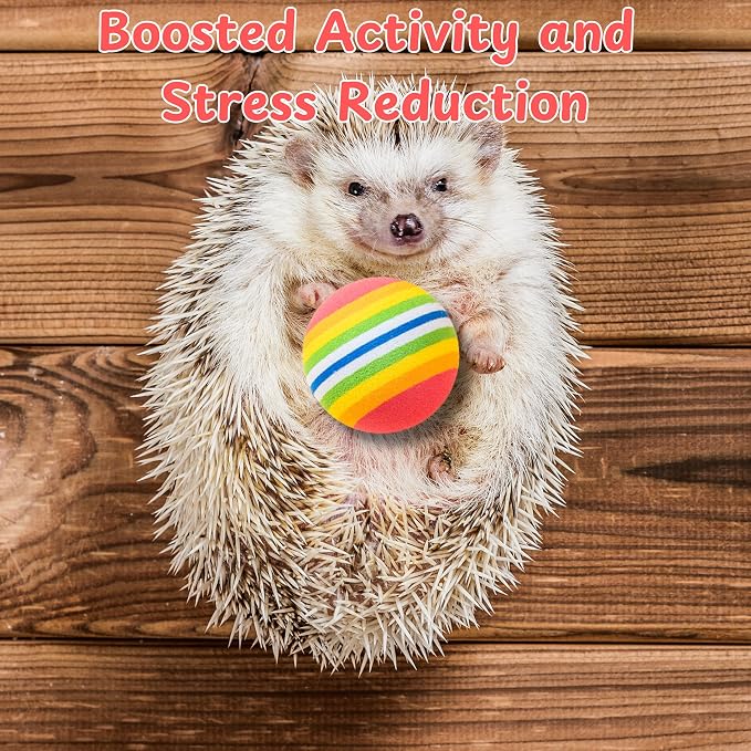 Hedgehog Hideout Small Animal Bed Nest, Hedgehog Hideout With Ball, Guinea Pig Bed Nest Cave Small Animals Warm House Cage Supplies Hedgehogs Accessories Hamster Cage Accessories (Red, 10*10*9 in)