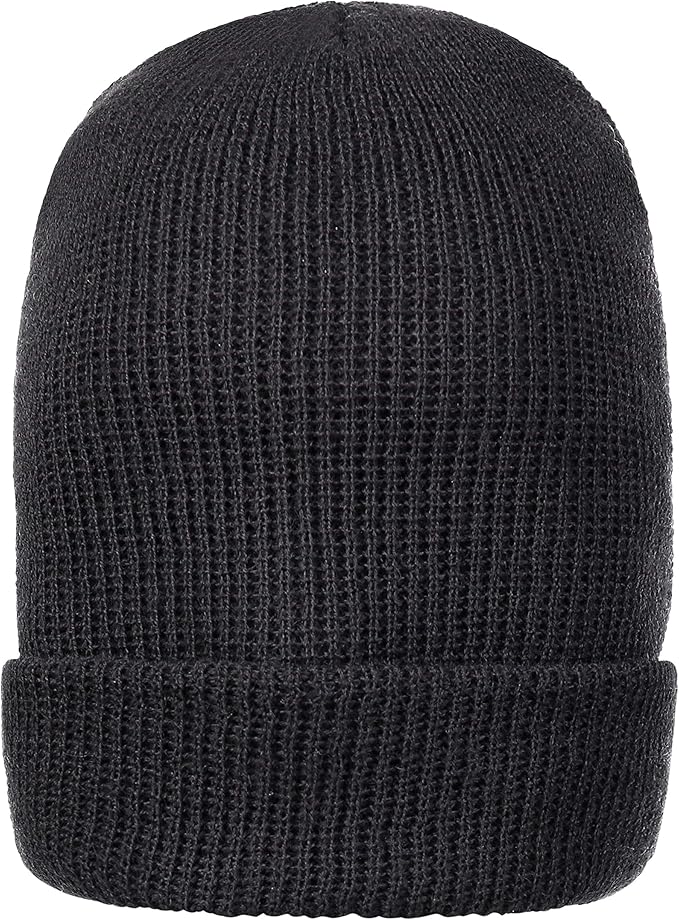 100% Wool Watch Cap – GI Warm Winter Beanie Cap for Cold Weather – Made in the USA Military Specifications.
