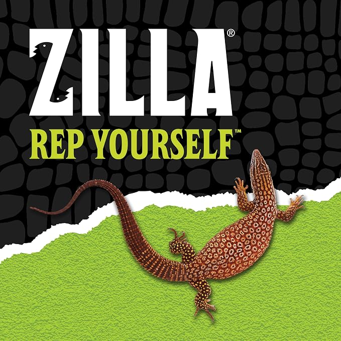 Zilla Reptile Carpet Terrarium Floor Liner, Green, 10G, 9.75 x 19.75 | Substrate for reptile tank, enzyme-treated odor control, rinse-clean absorbent floor liners
