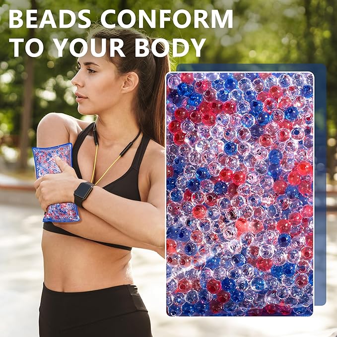 WellWear Hot/Cold Reusable Gel Bead Pack