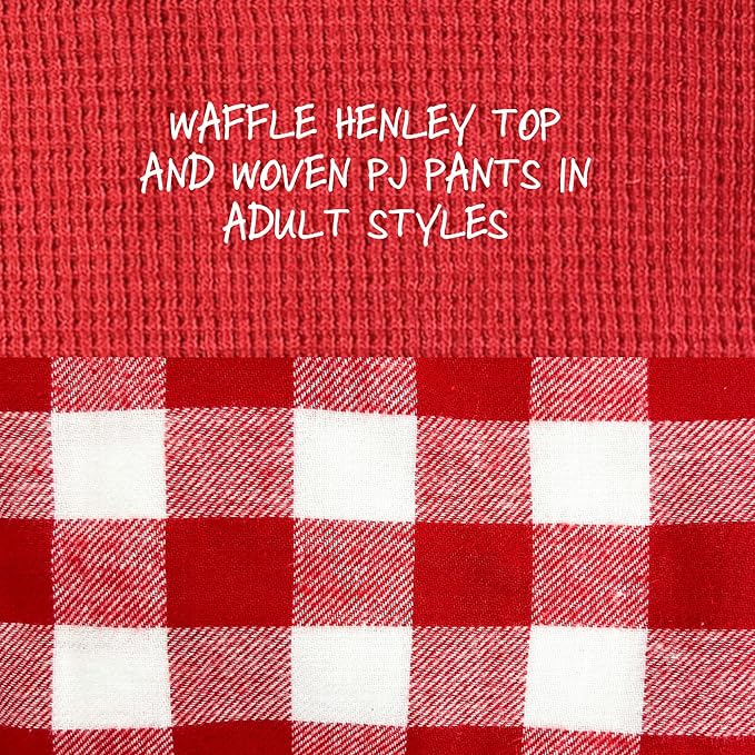JAMIE Matching Family Jammies Holiday Pajamas 100% Organic Cotton PJs Adults, Kids, Toddlers, Baby, Pets