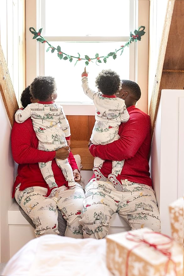 Burt's Bees Baby Baby Family Jammies Matching Holiday Organic Cotton Pajamas
