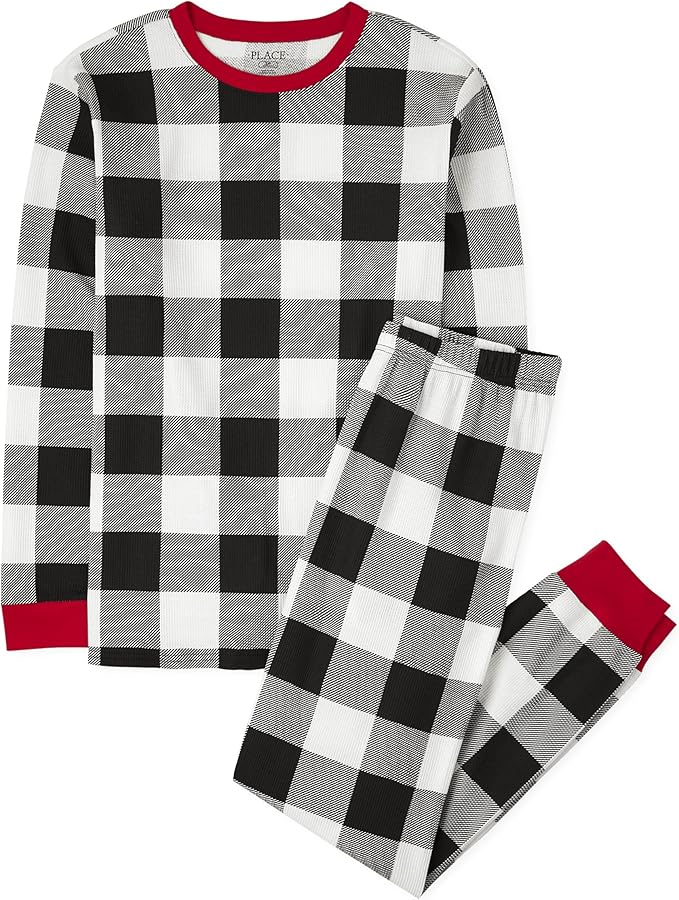 The Children's Place Kids' Holiday Long Sleeve Pajamas