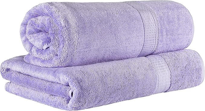 BLUENILEMILLS BNM 900 GSM Premium Quality Egyptian Cotton Bath Sheet Set, 2-Piece Highly Absorbent Sheets for Bathroom & Shower, Hotel & Spa Quality Lush, Durable Quick Dry