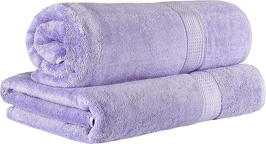 BLUENILEMILLS BNM 900 GSM Premium Quality Egyptian Cotton Bath Sheet Set, 2-Piece Highly Absorbent Sheets for Bathroom & Shower, Hotel & Spa Quality Lush, Durable Quick Dry
