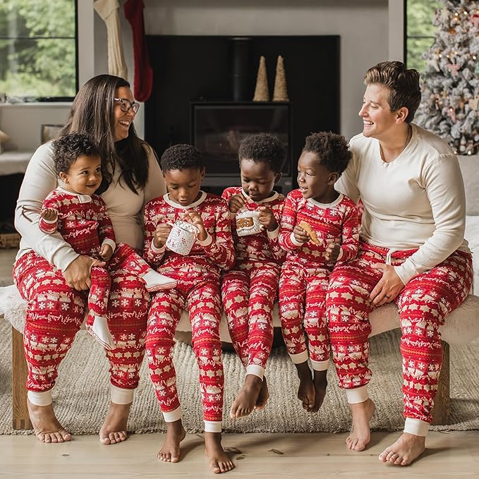 Burt's Bees Baby Baby Family Jammies Matching Holiday Organic Cotton Pajamas