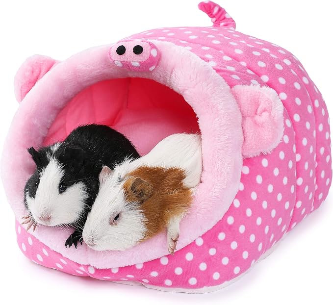 JanYoo Chinchilla House Ferret Bed Accessories Tunnel Pouch for Hedgehog Supplies(XL,Pig)