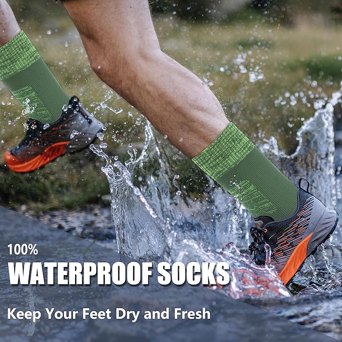 Waterproof Socks Neoprene Unisex Breathable Outdoor Sports Hiking Fishing Wading Crew/Ankle Socks