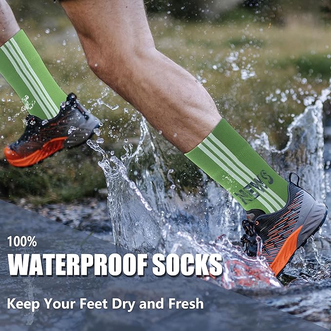 Waterproof Socks Neoprene Unisex Breathable Outdoor Sports Hiking Fishing Wading Crew/Ankle Socks