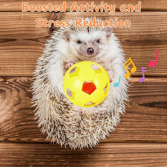 Hedgehog Hideout Tunnels with Bell Ball Toy, Hedgehog Tunnels with 2pcs Toys For Hedgehogs, Small Animal Tunnel Tubes Toy For Hamster Guinea Pig Chinchilla Rabbit, Hedgehogs Accessories (White Tunnel)