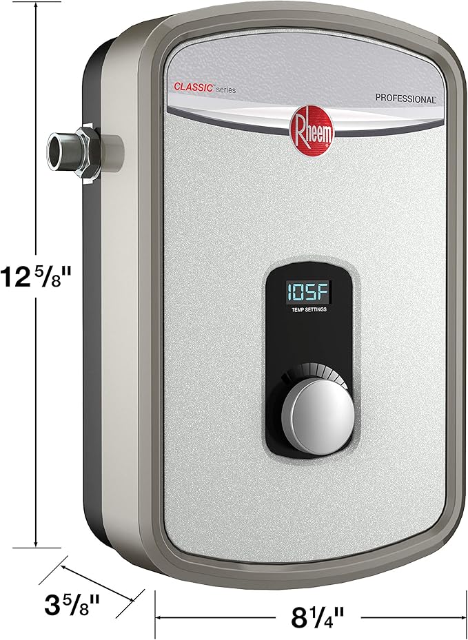 Rheem 11kW 240V Tankless Electric Water Heater