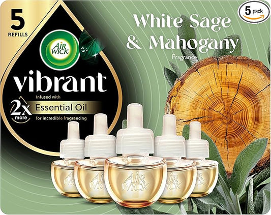 Air Wick Scented Oils 0+5 White Sage & Mahogany