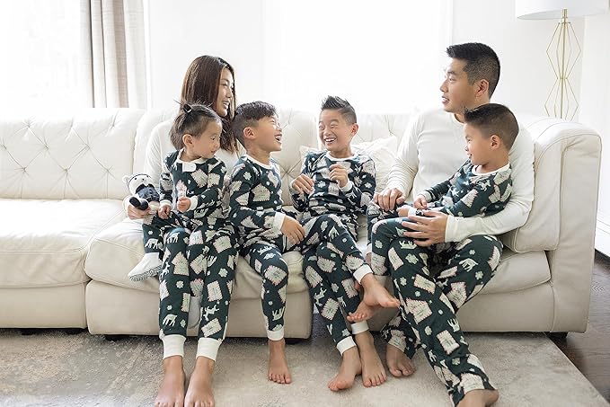 Burt's Bees Baby Baby Family Jammies Matching Holiday Organic Cotton Pajamas