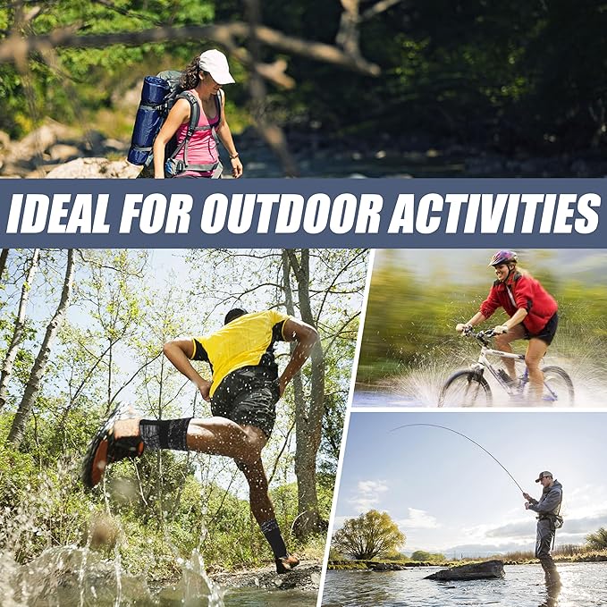 Waterproof Socks Neoprene Unisex Breathable Outdoor Sports Hiking Fishing Wading Crew/Ankle Socks