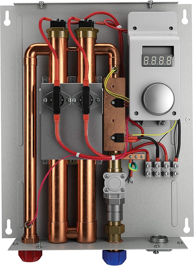 Rheem 18kW 240V Tankless Electric Water Heater, Gray