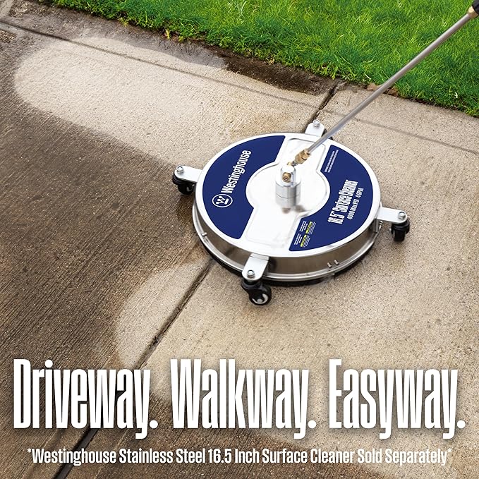 Westinghouse WPX2700 Gas Pressure Washer, 2700 PSI and 2.3 Max GPM, Onboard Soap Tank, Spray Gun and Wand, 5 Nozzle Set, for Cars/Fences/Driveways/Homes/Patios/Furniture