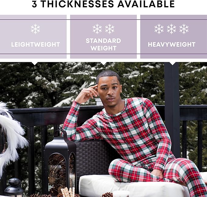 Rocky Thermal Underwear Men Long Johns Men Thermal Underwear Thermals Mens Base Layer Mens Thermals Top and Bottom Set
