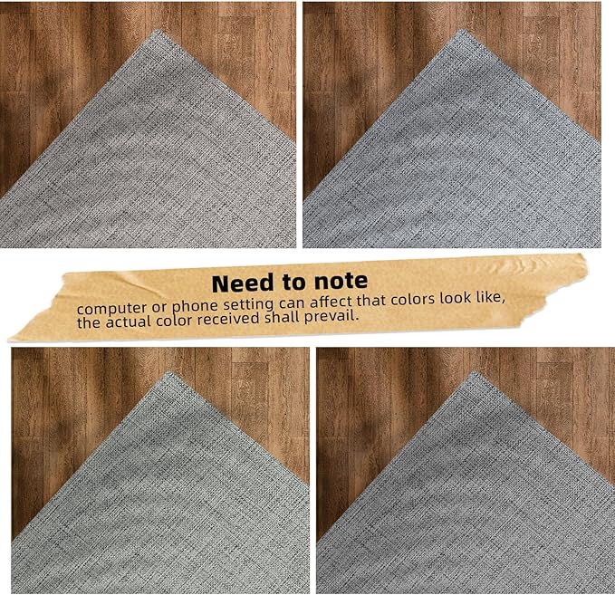 Vienrose Photo Album Scrapbook, 3 Ring 8" x 10" Linen Cover Kraft Paper Memory Book with 30 Sheets 60 Pages, Scrapbook Set for Wedding, Anniversary, Family, Travel, Grey