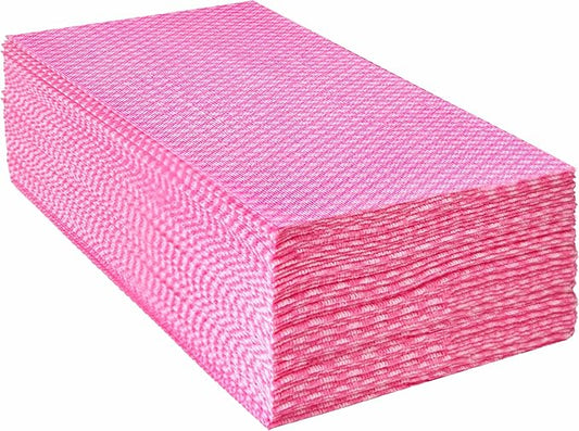 JEBBLAS 50Ct Foodservice Cleaning Towel, Reusable Paper Towels,11.4" x 23.6" Kitchen Cleaning Cloth All Purpose Dish Towels, Foodservice Wipes