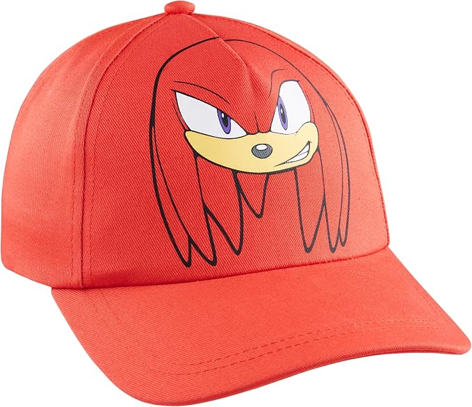 Sonic the Hedgehog Boys Baseball Cap Kids Sun Hat for Summer Beach Outdoor Play Cotton Ball Cap Gifts for Boys